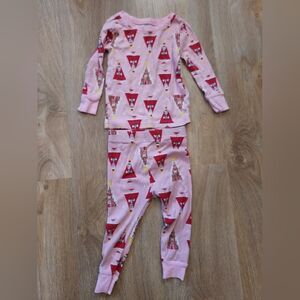Old Navy Baby Two Piece Christmas Pajamas size 18/24 Mths
